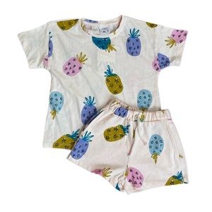 NWT Zara Pineapple Set 2/3